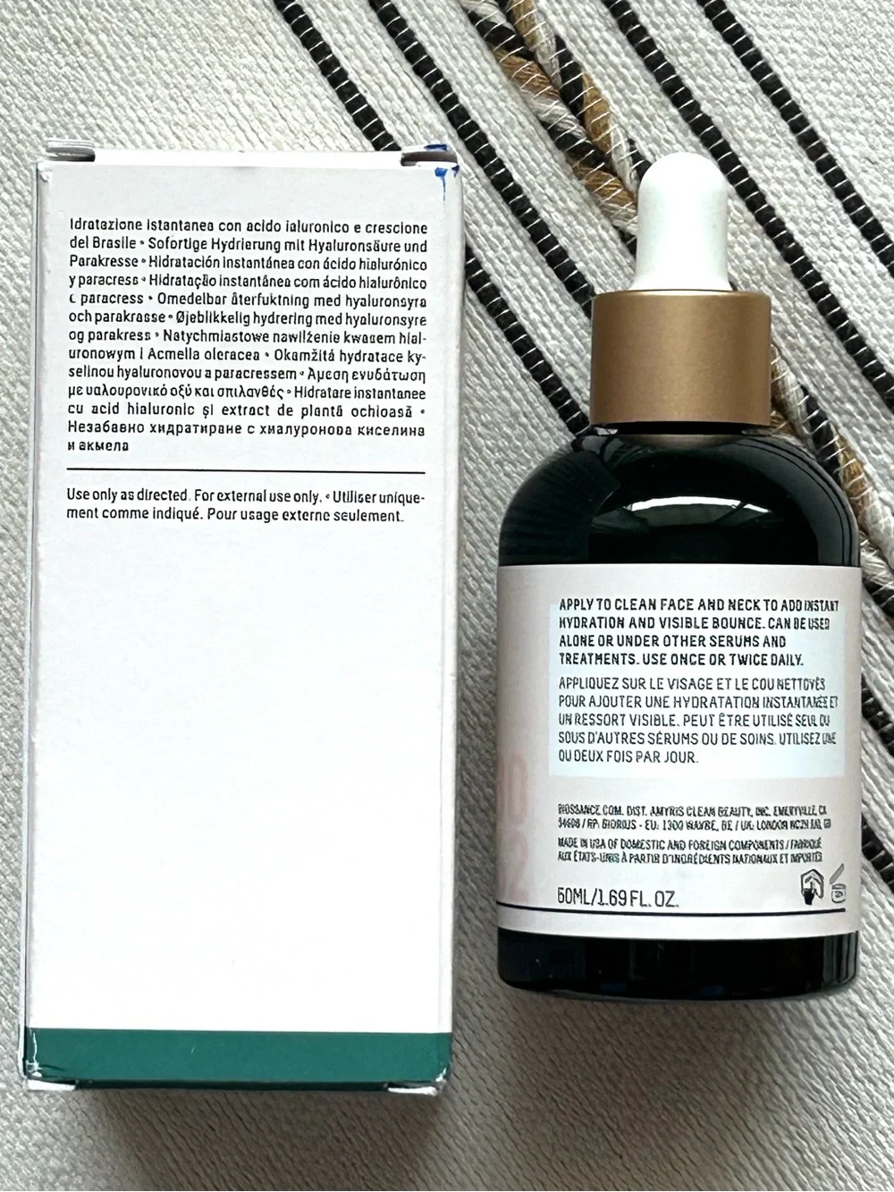 Biossance Squalane + Copper Peptide Rapid Plumping Serum 50mL NEW